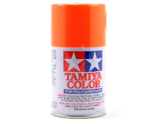 Picture of Tamiya PS-24 Fluorescent Orange Lexan Spray Paint (3oz)