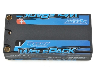 Picture of Reedy WolfPack HV 2S Hard Case LiPo 50C Shorty Battery Pack (7.6V/4200mAh)