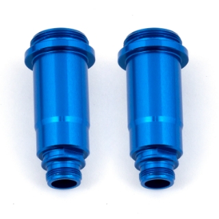 Picture of Team Associated 12x27.5mm Aluminum Front Shock Bodies (Blue) (2)