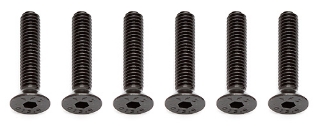 Picture of Team Associated 4x20mm Flat Head Hex Screw (6)