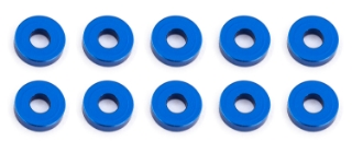 Picture of Team Associated 7.8x2.0mm Aluminum Bulkhead Washer (Blue) (10)