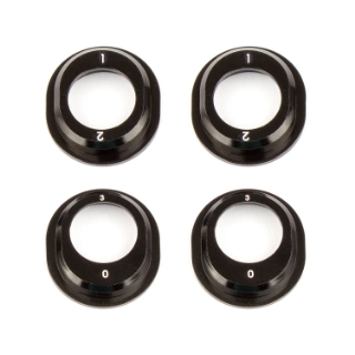 Picture of Team Associated B6.1/B6.1D Aluminum Differential Height Inserts