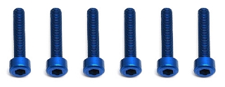 Picture of Team Associated Factory Team Aluminum 3x16mm Cap Head Screw (6)