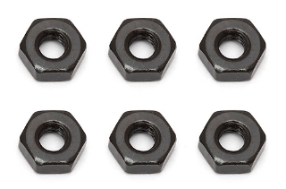 Picture of Team Associated M3 Nut (Black) (6)