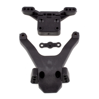 Picture of Team Associated RC10B6.3 Front Top Plate & Ballstud Mount