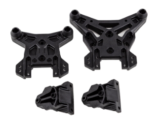 Picture of Team Associated RIVAL MT8 Shock Towers & Center Brace Mounts