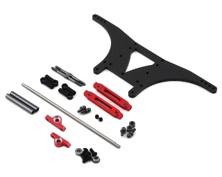 Picture of DragRace Concepts DRC1 Drag Pak ARB Anti Roll Bar Kit (Red) (Custom Works Arm)