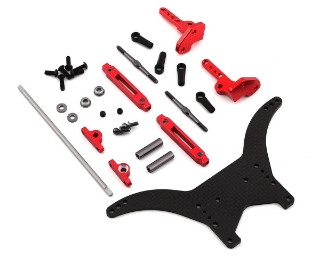 Picture of DragRace Concepts Team Associated DR10 Anti Roll Bar "ARB" System (Red)