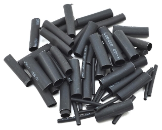 Picture of ProTek RC 1.5, 5, 6 & 8mm Shrink Tubing Assortment Pack (Black) (20) (1" Length)