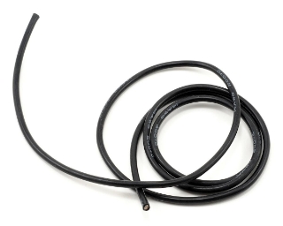 Picture of ProTek RC 14awg Black Silicone Hookup Wire (1 Meter)