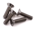 Picture of ProTek RC 3x12mm "Grade 5" Titanium Flat Head Hex Screw (4)