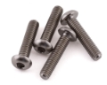 Picture of ProTek RC 3x14mm "Grade 5" Titanium Button Head Hex Screw (4)