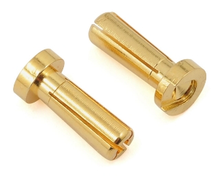 Picture of ProTek RC 4mm Low Profile "Super Bullet" Solid Gold Connectors (2 Male)