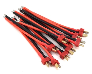 Picture of ProTek RC Bulk Pack T-Style Male Pigtail (10) (14awg)