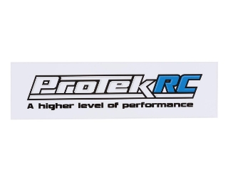 Picture of ProTek RC Bumper Sticker (White)
