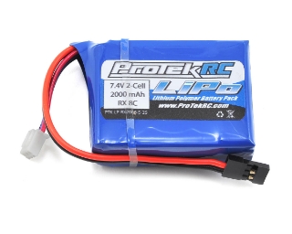 Picture of ProTek RC LiPo HB & Losi 8IGHT Receiver Battery Pack (7.4V/2000mAh)