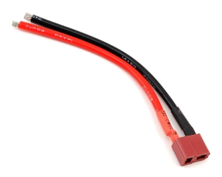 Picture of ProTek RC T-Style Ultra Plug Female Battery Pigtail (10cm, 14awg wire) (1)