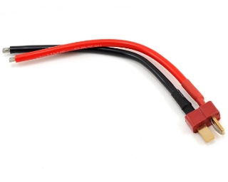 Picture of ProTek RC T-Style Ultra Plug Male Device Pigtail (10cm, 14awg wire) (1)