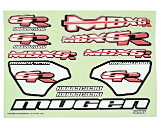 Picture of Mugen Seiki MBX6R Decal Sheet