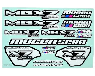 Picture of Mugen Seiki MBX7 ECO Decal Sheet