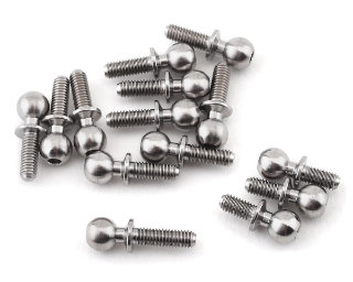 Picture of Lunsford Associated RC10 B74 5.5mm Broached Titanium Ball Stud Kit (14)