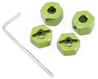 Picture of ST Racing Concepts 12mm Aluminum "Lock Pin Style" Wheel Hex (Green)