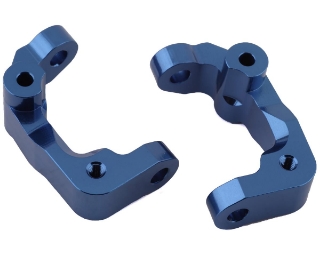 Picture of ST Racing Concepts DR10 Aluminum Caster Blocks (Blue) (2)