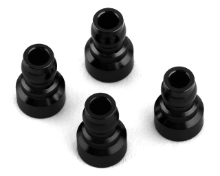 Picture of ST Racing Concepts DR10 Aluminum Upper Shock Mount Bushing (4) (Black)