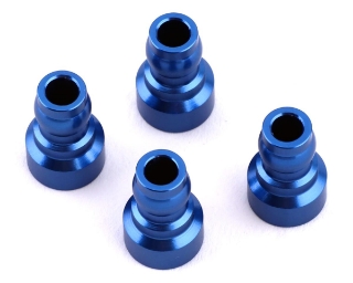 Picture of ST Racing Concepts DR10 Aluminum Upper Shock Mount Bushing (4) (Blue)