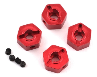 Picture of ST Racing Concepts Enduro Aluminum Hex Adapters (4) (Red)