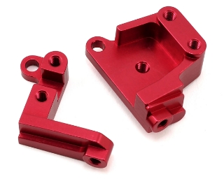 Picture of ST Racing Concepts SCX10 II Aluminum Servo Mount Brackets (Red)