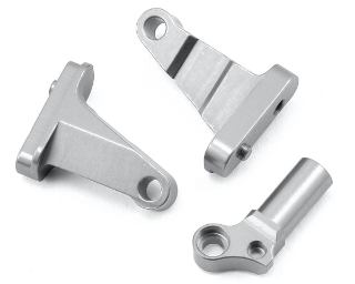 Picture of ST Racing Concepts SCX10 II Aluminum Transmission Mounting Blocks (Silver)