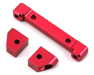 Picture of ST Racing Concepts Traxxas 4Tec 2.0 Aluminum Rear Hinge Pin Blocks (Red)