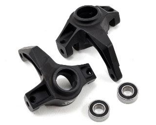 Picture of Vanquish Products Aluminum Steering Knuckle Set w/Bearings (2) (Black)