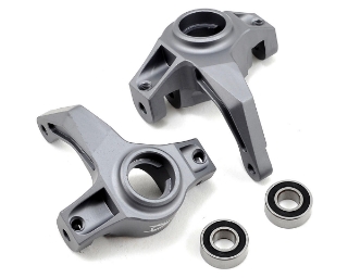 Picture of Vanquish Products Aluminum Steering Knuckle Set w/Bearings (2) (Grey)