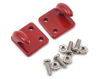 Picture of Yeah Racing 1/10 Crawler Scale Accessory Set (Red) (Off Center Hooks)
