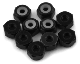 Picture of Yeah Racing 2mm Aluminum Lock Nut (Black) (10)