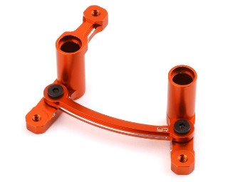 Picture of Yeah Racing HPI RS4 Aluminum Steering Set (Orange)