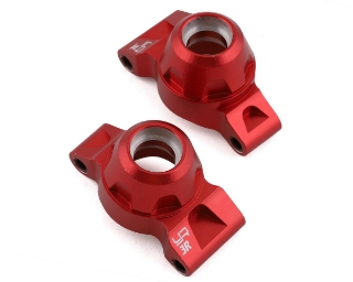 Picture of Yeah Racing Tamiya TT-01/TT-01E Aluminum Rear Hubs (Red) (2)