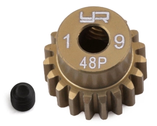 Picture of Yeah Racing 48P Hard Coated Aluminum Pinion Gear (19T)