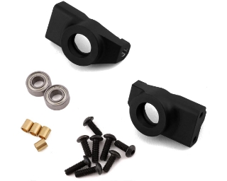 Picture of SSD RC Enduro HD Aluminum Knuckles (Black) (2)