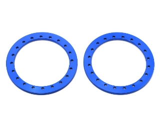 Picture of SSD RC 1.9” Aluminum Beadlock Rings (Blue) (2)