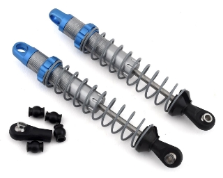 Picture of SSD RC Pro Scale 90mm Shocks (Silver/Blue)
