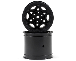 Picture of JConcepts 12mm Hex Tense 2.2" Stampede/Rustler Electric Rear Wheel (2) (Black)