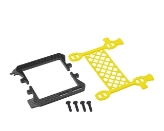 Picture of JConcepts B6.2 Cargo Net Battery Brace (Yellow)