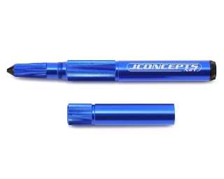 Picture of JConcepts Precision Hobby Knife Handle w/Storage (Blue)