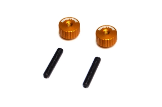 Picture of Twist Nuts For M3 Thread, Black, Gold