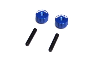Picture of Twist Nuts For M3 Thread, Med Blue