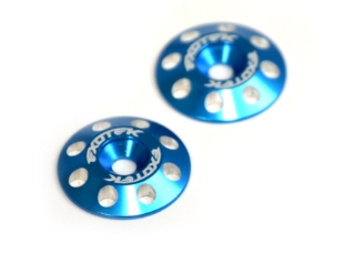 Picture of Flite Wing Buttons V2, 6061 Aluminum, Blue Anodized