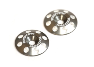 Picture of Flite Wing Buttons V2, 6061 Aluminum, Gunmetal Anodized